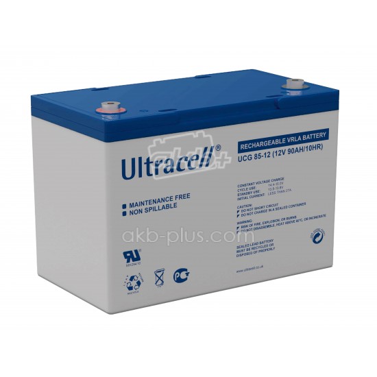 Батарея аккумуляторная Ultracell UCG85-12, 12В, 85Ач,  - купить